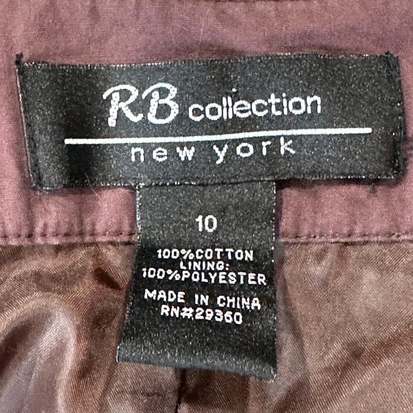 RB Collection Dress Size 10 Brown Yellow Green Knee Length Off Shoulders Y2K - Picture 6 of 6